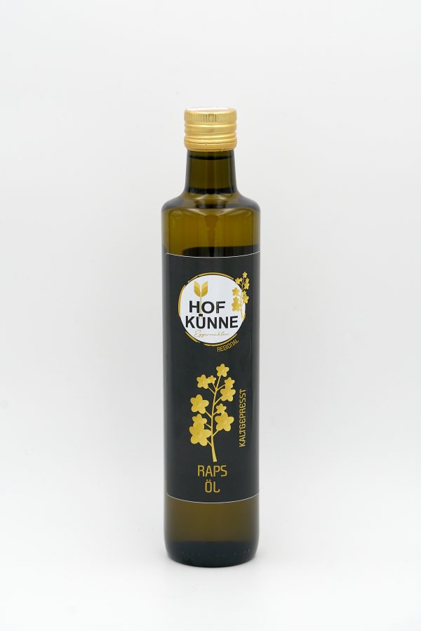 Flasche Rapsöl