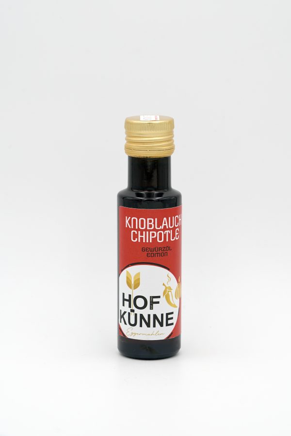 Flasche Hof Künne Würzöl Chipotle-Knoblauch