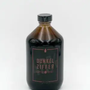 Eine Flasche Dunkel Ziffer von Coffee spirit