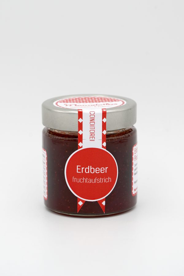 Glas Marmelatiers Fruchtaufstrich Erdbeere