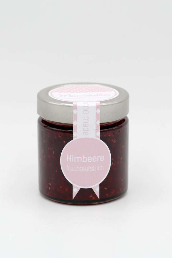 Glas Marmelatiers Fruchtaufstrich Himbeere
