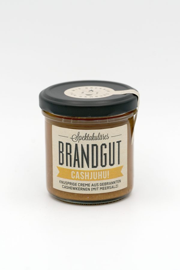 Glas Brandgut Cashjuhu